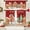 Christmas 019, variant on Christmas Kitchen Window Curtains and Valances Set 36 Inch, Gingerbread Man Merry Christmas Short Tier Curtain for Cafe Living Room Bathroom, Xmas Red 3 Pieces Set Kitchen Decor