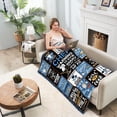 thumbnail image 3 of Lawyer Gifts for Women Men Lawyer Blanket, Law School Gifts Lawyer Graduation Gifts, Attorney Gifts for Women Men Law School Essentials Supplies Soft Cozy Flannel Throw Blanket 50''x 60'', 3 of 5