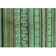 thumbnail image 1 of Ahgly Company Indoor Rectangle Southwestern Turquoise Blue Country Area Rugs, 8' x 10', 1 of 4