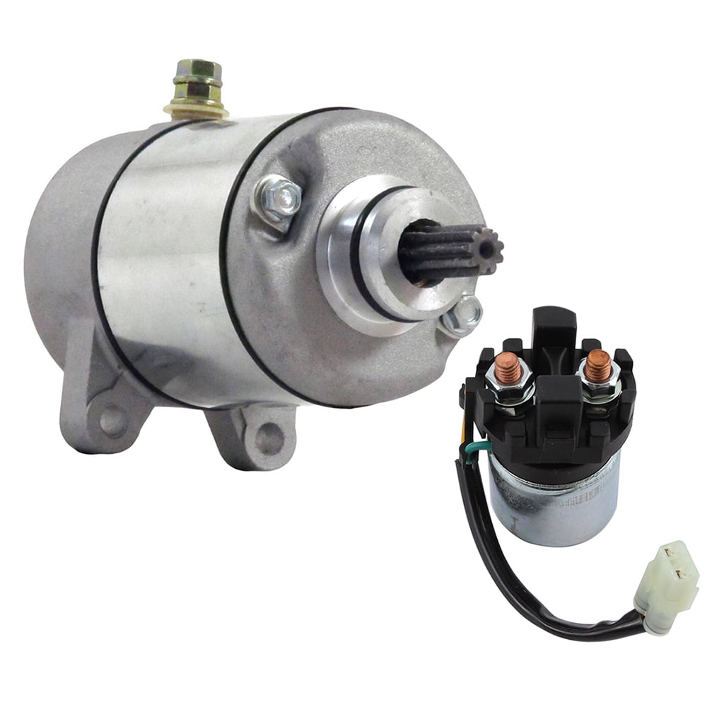 NEW STARTER & RELAY KIT COMPATIBLE WITH HONDA ATV TRX350TM 200002