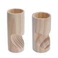 thumbnail image 2 of Candle Holder, Tealight Candle Holder 2Pcs Home Decoration MDF For Christmas For Weddings For Birthday Parties ANGGREK No, 2 of 8