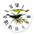 thumbnail image 2 of Designart 1 in Quartz Traditional Wall Clock, 2 of 5
