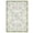 Green, variant on Garvee 2'x6' Vintage Floral Runner Rug Scalloped Edge Farmhouse Carpet with Non Slip Backing, Washable Low Pile Floor Cover for Hallway Bedroom Kitchen, Black Gray