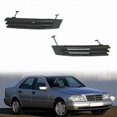 thumbnail image 5 of 1pair Car Front Bumper Tow Hook Cover Cap Towing Hole Lid Trailer Trim Cap For C Class W202 1993-19, 5 of 5