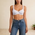 thumbnail image 2 of Tsesme Plus Size Women’s Underwire Bras Adjustable Straps Push up Bras Full Coverage Lift Support Everyday Lingerie 36B, 2 of 6