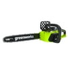 Greenworks GMax 40V 16 Inch Bar DigiPro Cordless Chainsaw (Battery Not Included)