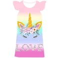thumbnail image 1 of Vestido de princesa unicornio para niñas, para boda, fiesta elegante, vestido de graduación, desfile de cumpleaños para niños, vestidos de regalo, vestido de una pieza Frock7T Gao Jinjia LED, 1 of 2