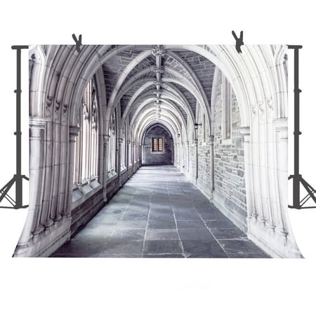 Image of MOHome Background 7x5ft Stone corridor Photography Backdrop Photo Shooting Props