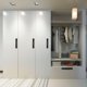 thumbnail image 4 of Tiradores de cajón autoadhesivos instantáneos para armarios, paquete de 2 tiradores de puerta de cocina de aleación de aluminio negro para baño, armario, tocador, 4 of 5