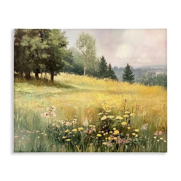 Stupell Industries Traditional Lush Summer Meadow Canvas Art, 20 x 16, by LSR Design Studio