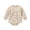 White, variant on Ticikt Unisex Baby Cable Knit Romper, Crew Neck Long‑Sleeve Sweater Bodysuit, Solid Color Snap‑Crotch Knit Play Jumpsuit for Infant Boys & Girls,Green