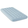thumbnail image 3 of Intex: Kidz Travel Bed Set - Blue & White Stars - Inflatable Air Mattress, Raised Sides, 42 x 66 x 10", Hand Pump & Carry Bag, 50lb Limit, Kid Age 3+, 3 of 8