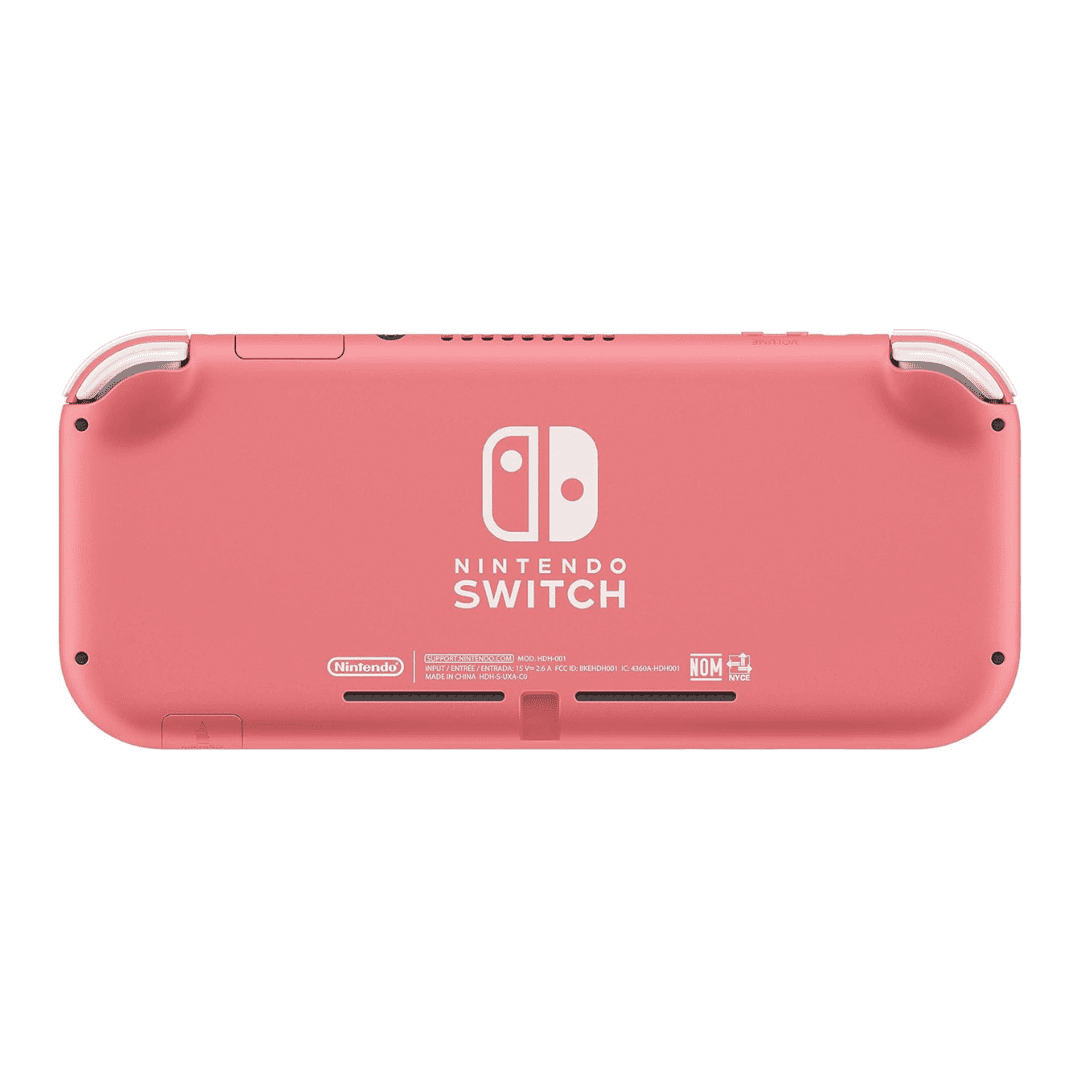 Nintendo Switch Lite Game Console Action & Adventure Pack - Coral