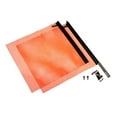 thumbnail image 3 of EZ Mount Warning Flag Orange 18" x 18" Spring Loaded Quick n Easy Disconnect - 2 Pack, 3 of 9