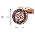 thumbnail image 2 of unbranded 1Par Botones Para De Traje En Cobre Dorado Retro Y Decorativo Para Camisas, 2 of 8