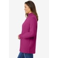 thumbnail image 3 of Woman Within Plus Size Perfect Long-Sleeve Turtleneck Tee (Petite Available), 3 of 6