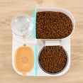 thumbnail image 4 of Pet Automatic Food Water Dispenser Bowl with Anti-Slip Base Pet Feed Dish Double, 4 of 17