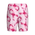thumbnail image 5 of Easygdp Breast Cancer Ribbons Awareness Men's Short Pajama Pants, Sleep Shorts, Household Pants, Casual Pants with Pockets - X-Large, 5 of 9