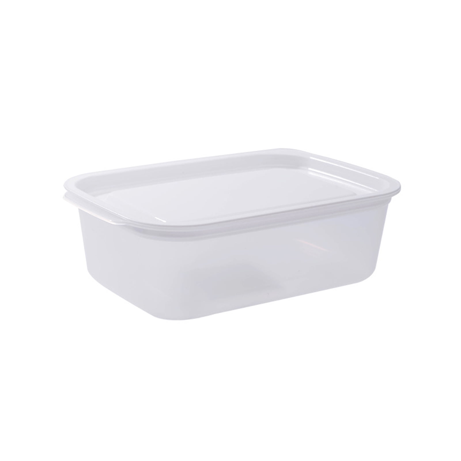 2 Extra Large Food Storage Container 5L Microwaveable Plastic Bowl Lunch W/  Lids