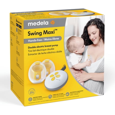 Medela Swing Maxi Hands-free, On The Go Double Electric Breast Pump