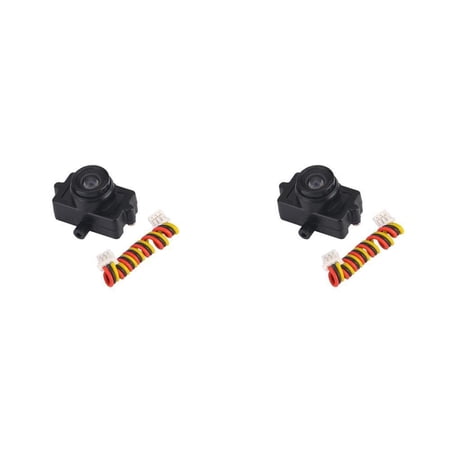 HobbyFlip 150-Z-21(B) Mini Camera 600TVL Black FPV Video Rodeo 150-Z-21(B) Compatible with Walkera 2 Pack