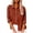 Style1-Orange, variant on Womens Button Down Shirts Long Sleeve Plus Size Dressy Casual Tops with Pockets Loose Fit Lapel Tunic Tops Pleated Satin Silk Business Blouses 2025 Fashion Cotton Summer Linen Work Tops XXXXL