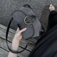 thumbnail image 2 of Bolso Hombro Maillard Con Costuras Mezclilla Páramo Casual Retro Europeo Y Americano (gris Oscuro), 2 of 9