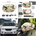 thumbnail image 6 of Yuyamidu 3 PCS Hummingbird Car Hood Cover Protector Flower Car Front Hood Cover Aesthetic Auto Exterior Rear View Accessories Removable Side Mirror Covers for Cars Sedans, 6 of 7