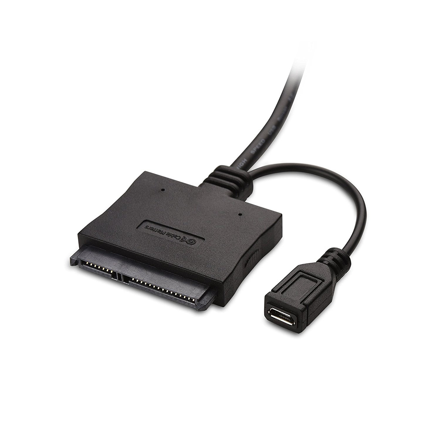 Cable Matters Usb To Sata Adapter Usb Hard Drive Adapter With Optional Usb Power Walmart Com Walmart Com