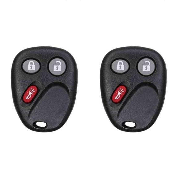 Keys4Less Car Key Fob Keyless Entry Remote for Saab 9-7X 2007 FCC MYT3X6898B Part Number 15008008 15008009 Pack of 2