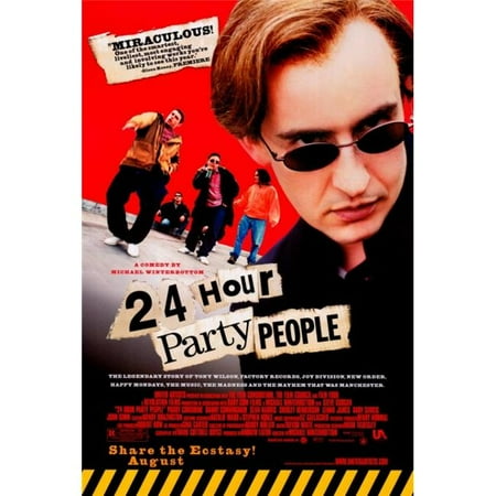 People Pops - Pop Culture Graphics MOVGE2842 24 Hour Party People Movie Poster, 11 x 17