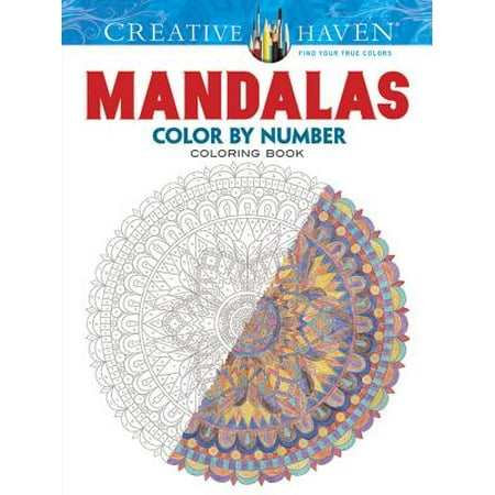 Creative Haven Coloring Books: Creative Haven Mandalas Color by Number ...