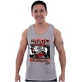 thumbnail image 5 of Popeye Let Your Hustle Do The Talking Tank Top Sleeveless Tee Men Brisco Brands S, 5 of 6
