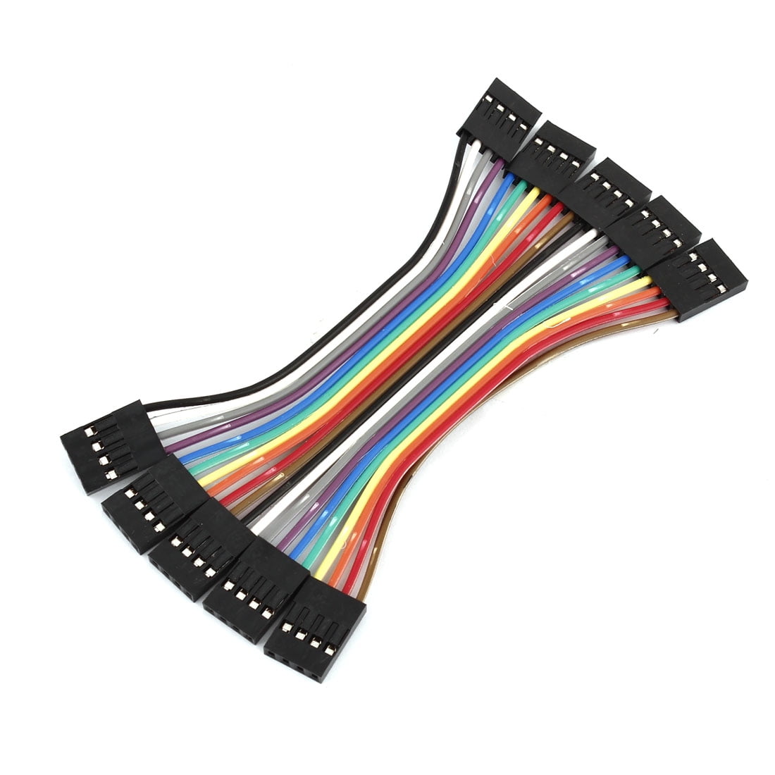 100-Pack 2.54mm 20-Pin Straight Male Shrouded Box Headers – PCB Connector Sockets 8 thumbnail image