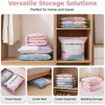 thumbnail image 7 of 2026 Life Space Creator Storage Bags 80% Compression Extra Large Capacity 3D Roll up Vacuum Bags No Pump Needed Seal Bags for Comforters Clothes Blankets Jumbo Bedding Packing Cubes Travel (A*3), 7 of 7
