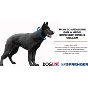 Herm Sprenger Black Stainless Steel Prong Collar with O ring
