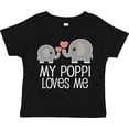 thumbnail image 3 of Inktastic My Poppi Grandpa Loves Me Boys or Girls Toddler T-Shirt, 3 of 5