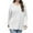 White (New Upgrade), variant on Htigea Womens Oversized Long Sleeve Tops Cotton V-Neck Shirts Casual Loose Fit Tunic Tee Fall Basic Pullover Tshirts Black S