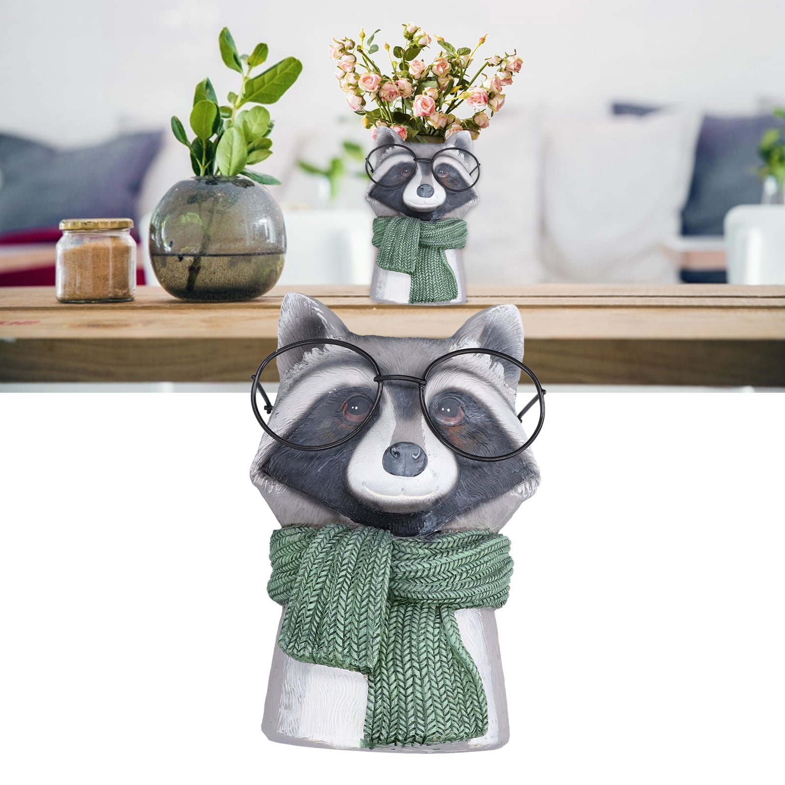 Resin Vase Ornament, Vase Decoration Practical For Office For