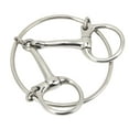 thumbnail image 4 of Snaffle Mouth Bit, Fine Workmanship Horse Mouth Bit  For Farm, 4 of 8
