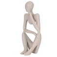 thumbnail image 2 of Thinker Figurine,Resin Thinker Sculpture Abstract Thinker Sculpture Abstract Thinker Sculpture True Excellence, 2 of 14