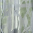 thumbnail image 3 of Leaf Type Tulle Voile Door Window Curtain Drape Panel Sheer Scarf Valance Yellow, 3 of 5