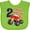 Apple Green, variant on Inktastic Monster Truck How I Roll 2nd Birthday Boys Baby Bib