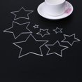 thumbnail image 3 of Cuadros Decorativos Plantillas de troqueles de corte de Metal para álbum de recortes DIY Tarjeta de álbum de fotos regalo estrella, 3 of 8