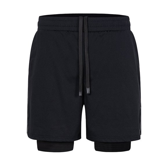 Mens Shorts, Mens Athletic Active Shorts, Sports Running Quick Dry Breathable Basketball Compression Shorts with Liner