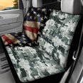 thumbnail image 2 of CHAQLIN Camouflage Flag Durable Car Rear Seat Covers for Car Interior Auto Interior, Washable Car Back Seat Covers Non-Slip Back Seat Protectors, 2 of 7