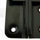 thumbnail image 1 of Flip Latch Stainless Steel Multipurpose Rustproof Sliding Barn Door Lock for Window Cabinet Drawer Black Right Sliding Bolt, 1 of 1