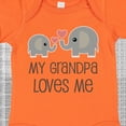 thumbnail image 4 of Inktastic My Grandpa Loves Me Boys or Girls Baby Bodysuit, 4 of 5