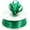 Emerald Green, variant on 1/8" X 100 Yard Double Faced Satin Ribbon Art Sewing Party Favor Gift Ribbon (Emerald)