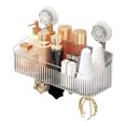 thumbnail image 5 of Hariumiu Suction Cup Storage Rack Bathroom Kitchen Organizer Large Capacity Strong Load-bearing Easy to Install Hanging Shower Shelf, 5 of 8
